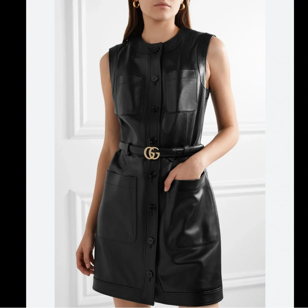 GUCCI LEATHER DRESS
